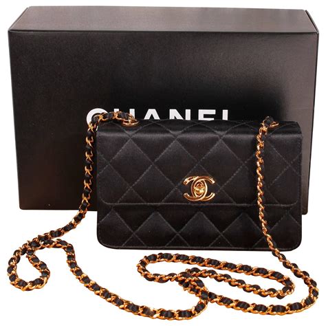 chanel black clutch|chanel vintage clutch.